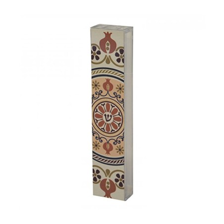 Dorit Judaica Lucite and Aluminum Mezuzah Ca... | Modern Mezuzah Cases