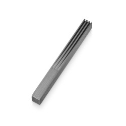Étui Adi Sidler Mezuzah en aluminium brossé avec... | Mezouza par Adi Sidler