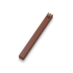 Adi Sidler Cut Out Shin on Brushed Aluminum... | Mezuzah by Adi Sidler