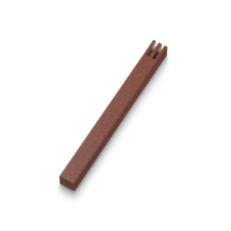 Adi Sidler Cut Out Shin on Brushed Aluminum... | Mezuzah by Adi Sidler