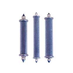 Agayof Mezuzah Case Shema Yisrael Etched on Tempere... | Glass Mezuzah