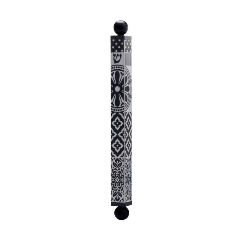 Dorit Judaica Square Tube Mezuzah Case with ... | Modern Mezuzah Cases