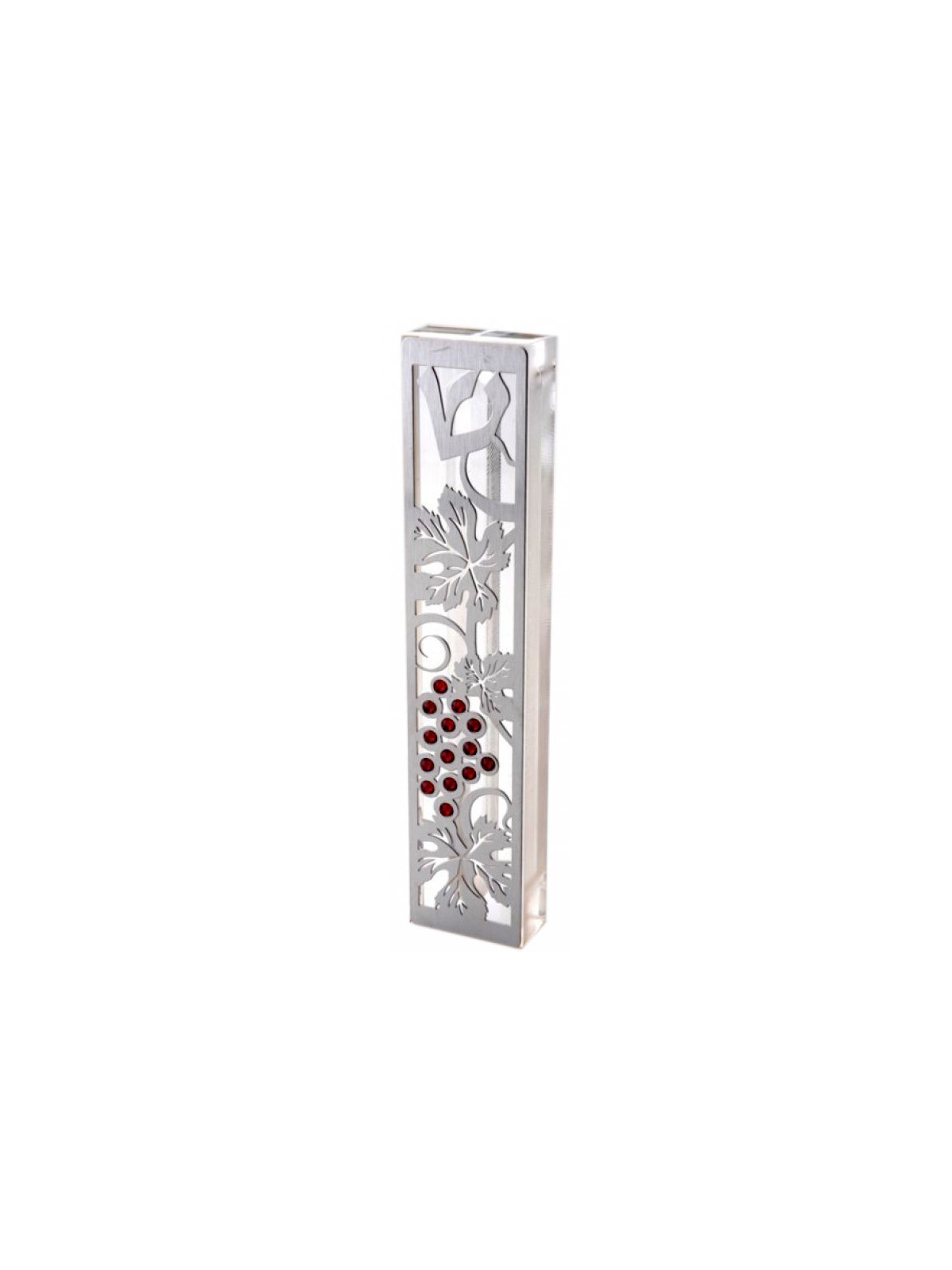 Dorit Judaica Laser Cut Steel Mezuzah Case G... | Modern Mezuzah Cases