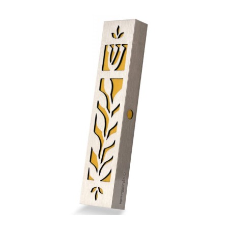Dorit Judaica Mezuzah Case Stainless Steel C... | Modern Mezuzah Cases
