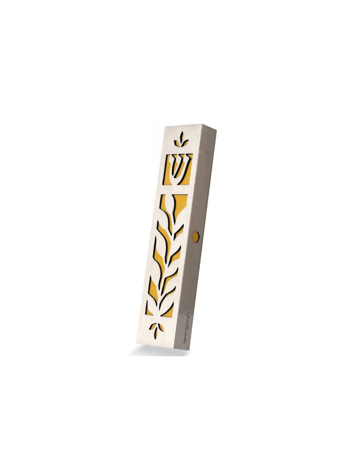 Dorit Judaica Mezuzah Case Stainless Steel C... | Modern Mezuzah Cases