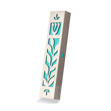 Dorit Judaica Mezuzah Case Stainless Steel C... | Modern Mezuzah Cases