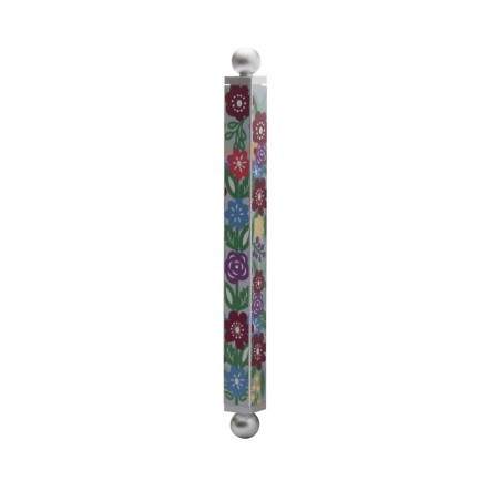 Dorit Judaica Aluminum Mezuzah Case Colorful... | Modern Mezuzah Cases