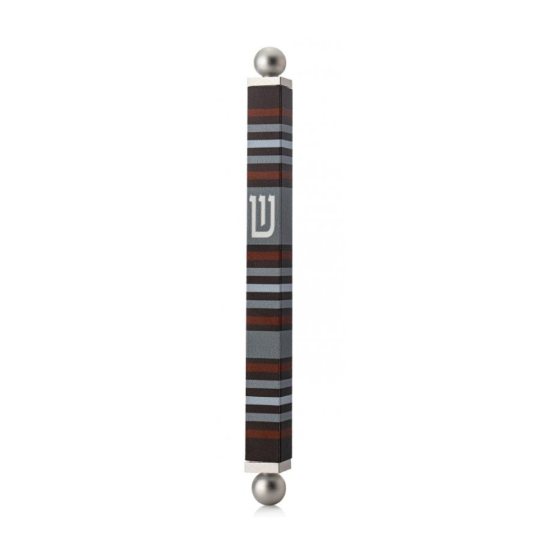 Dorit Judaica Square Tube Mezuzah Case with ... | Modern Mezuzah Cases