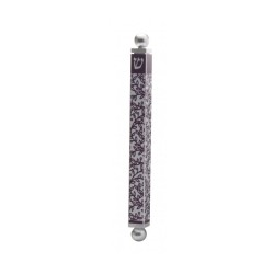 Dorit Judaica Aluminum Mezuzah Case Purple L... | Modern Mezuzah Cases