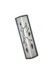 Shraga Landesman Angular Shiny Silver Alumin... | Modern Mezuzah Cases