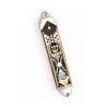 Black and Silver Color Mezuzah Case by E... | Mezuzah by Esther Shahaf