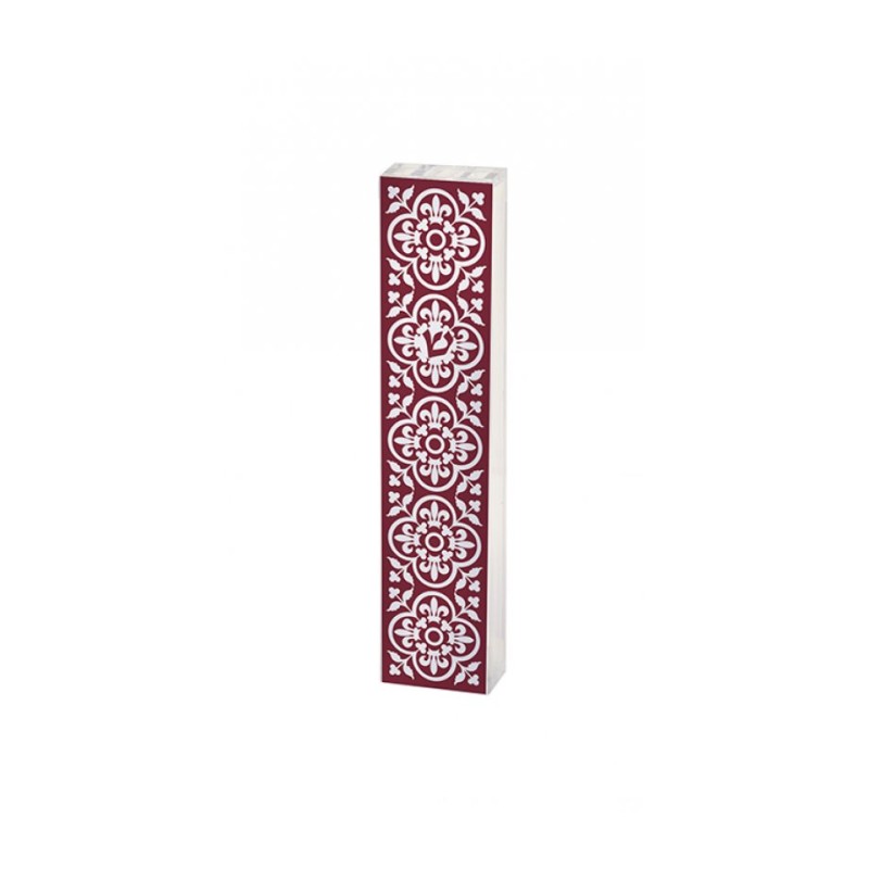 Dorit Judaica Lucite Mezuzah Case Framed Fle... | Modern Mezuzah Cases