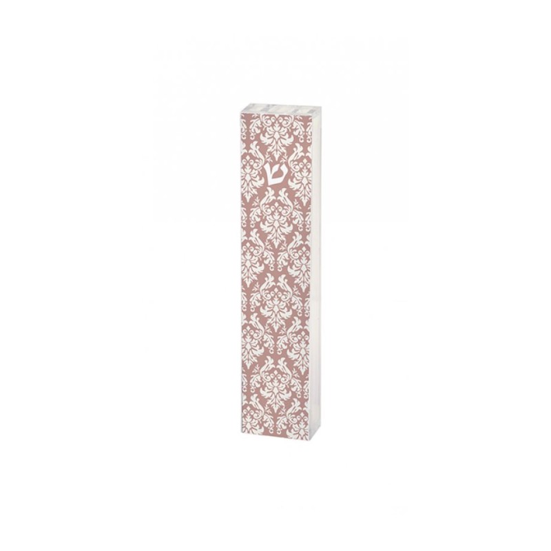 Dorit Judaica Lucite Mezuzah Case Fleur De L... | Modern Mezuzah Cases