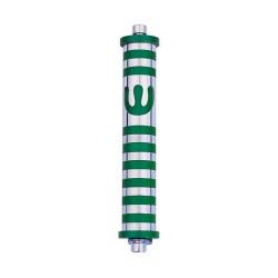 Agayof Cylinder Mezuzah Case with Bands and ... | Modern Mezuzah Cases
