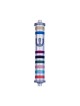 Agayof Cylinder Mezuzah Case with Bands and ... | Modern Mezuzah Cases