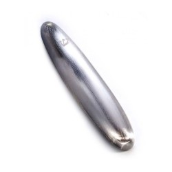 Anat Basanta Aluminum Mezuzah Case Contemporary Caps... | Anat Basanta