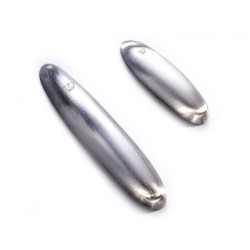 Anat Basanta Aluminum Mezuzah Case Contemporary Caps... | Anat Basanta