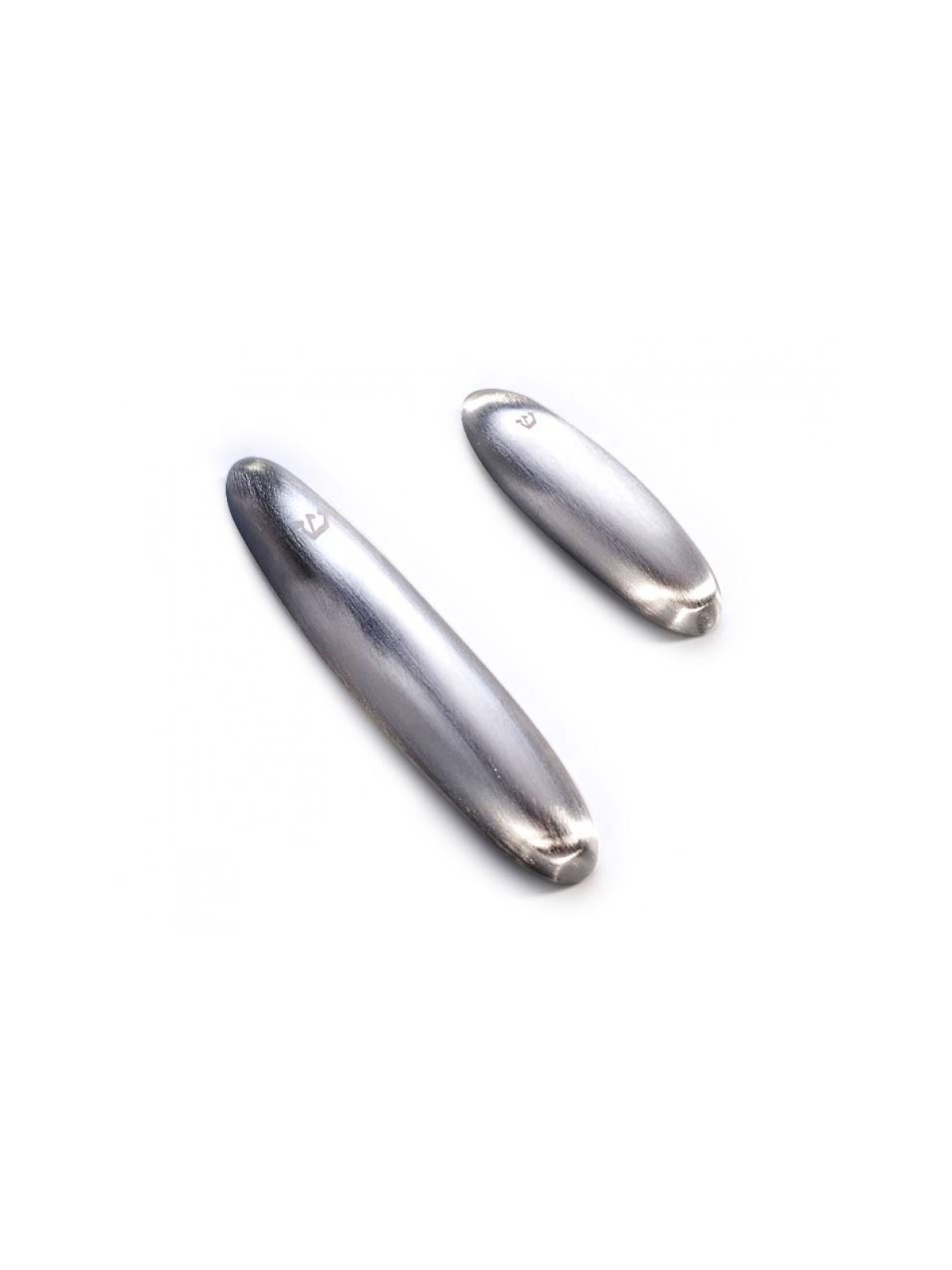 Anat Basanta Aluminum Mezuzah Case Contemporary Caps... | Anat Basanta