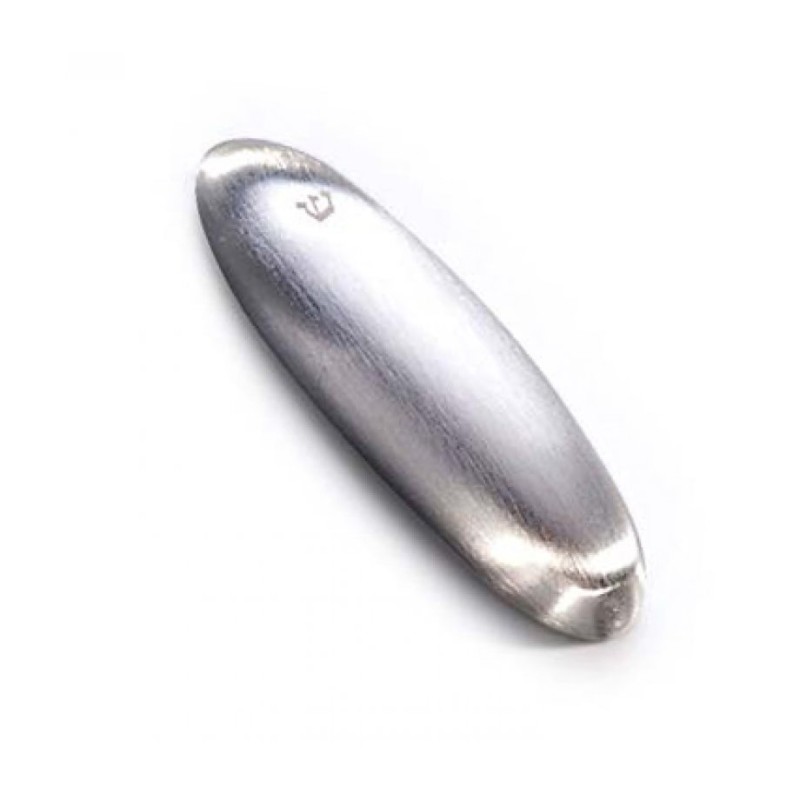 Anat Basanta Aluminum Mezuzah Case Contemporary Caps... | Anat Basanta