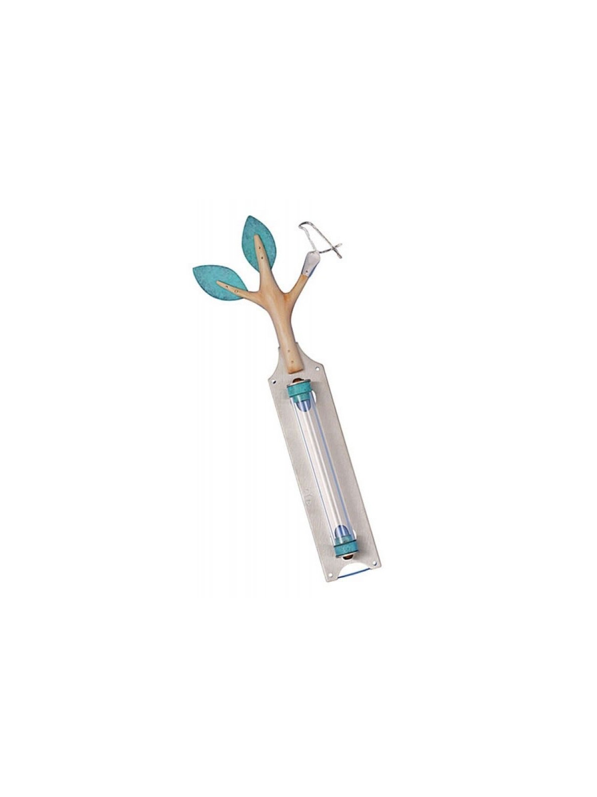 Shraga Landesman Olive Tree and Dove Mezuzah Case T... | Glass Mezuzah