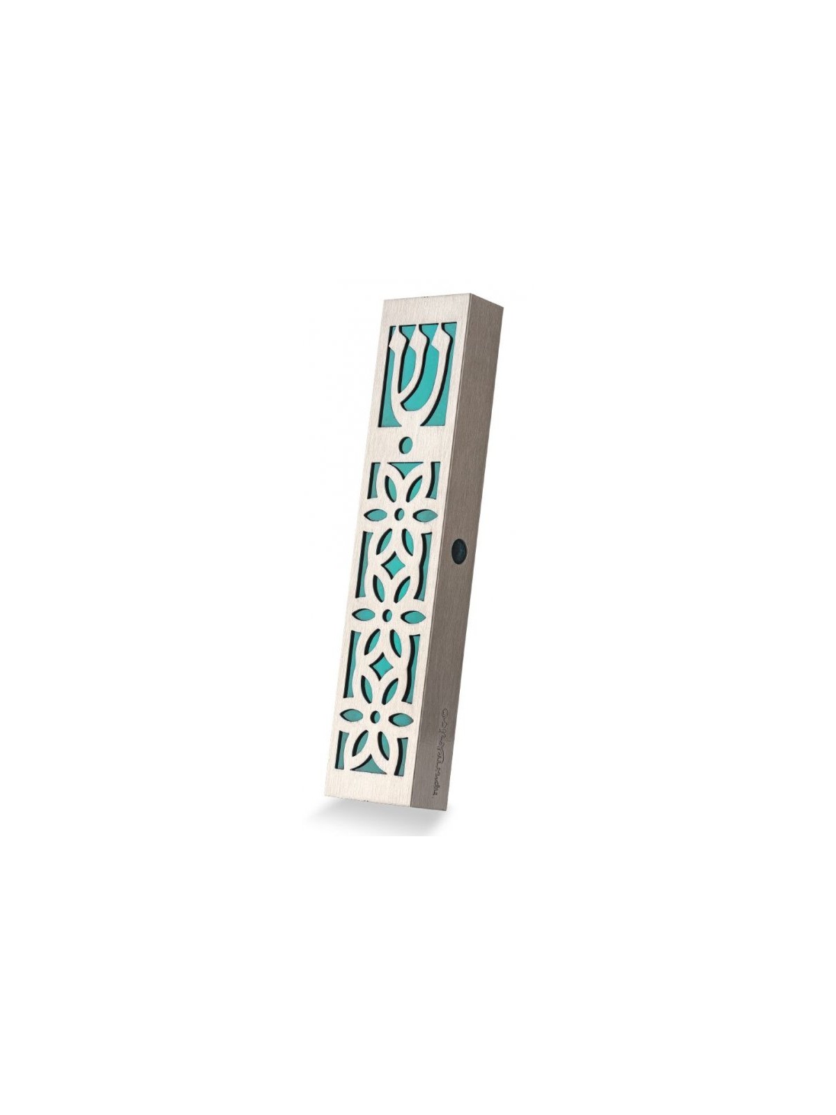 Dorit Judaica Mezuzah Case Stainless Steel C... | Modern Mezuzah Cases