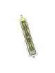 Green Oriental Design Mezuzah by Ester S... | Mezuzah by Esther Shahaf