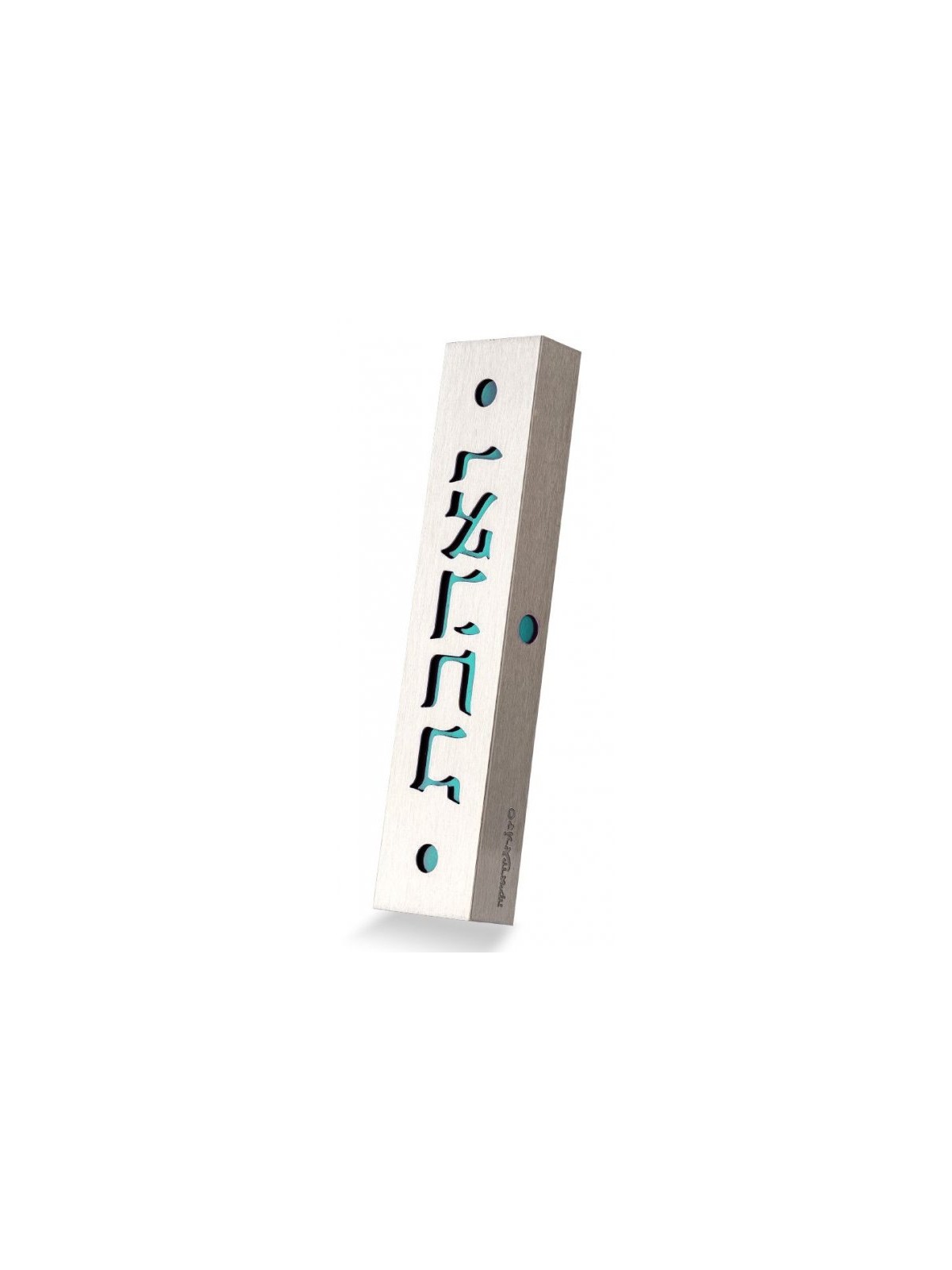 Dorit Judaica Mezuzah Case Stainless Steel C... | Modern Mezuzah Cases