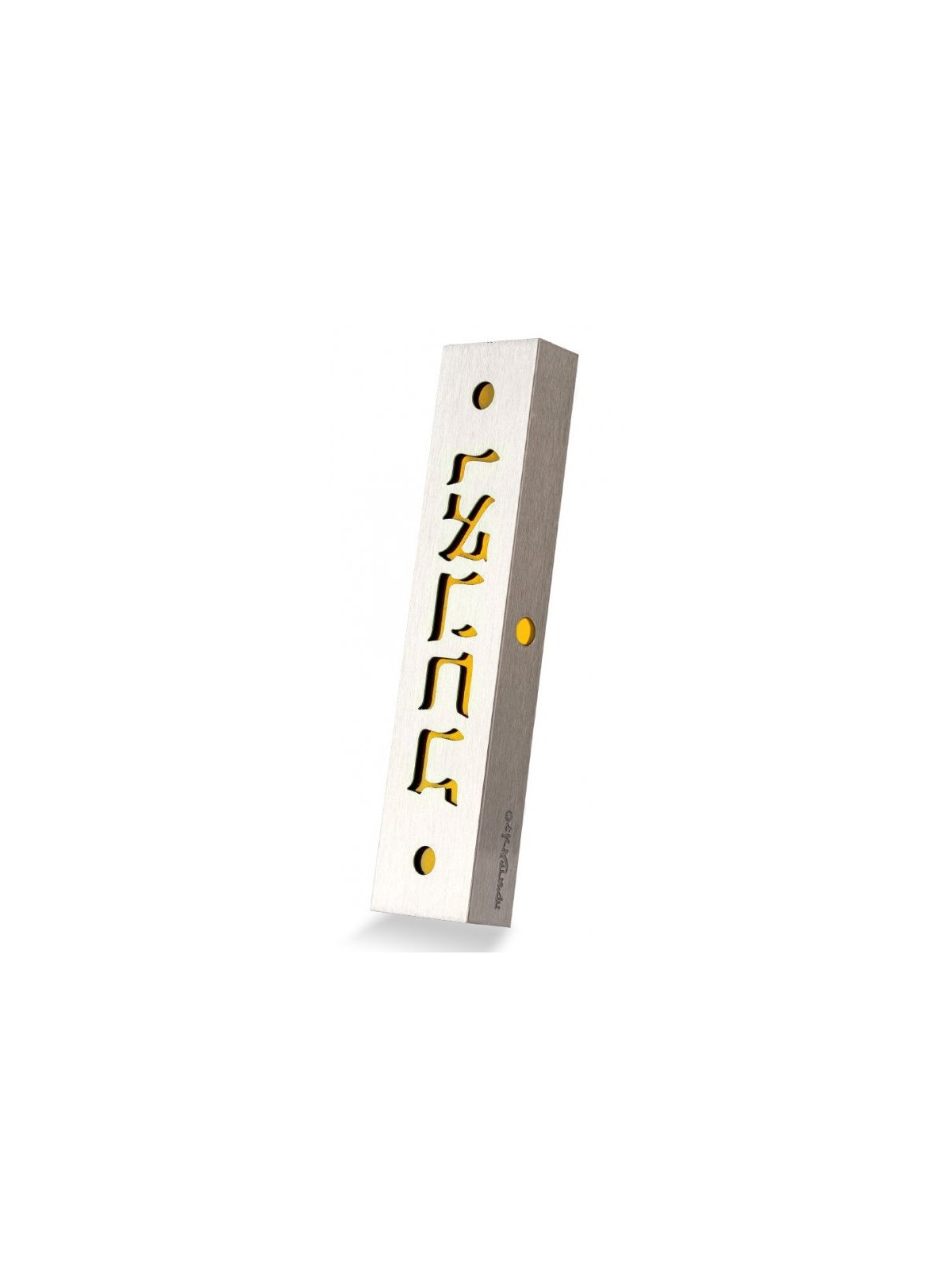 Dorit Judaica Mezuzah Case Stainless Steel C... | Modern Mezuzah Cases