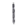 Dorit Judaica Aluminum Mezuzah Case Black Re... | Modern Mezuzah Cases