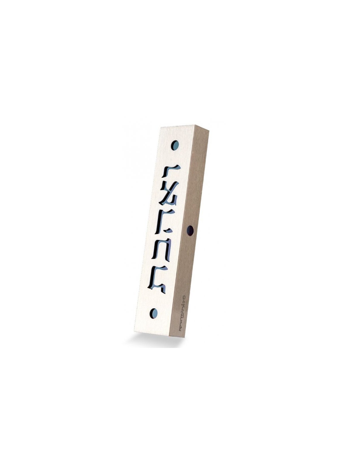 Dorit Judaica Mezuzah Case Stainless Steel C... | Modern Mezuzah Cases
