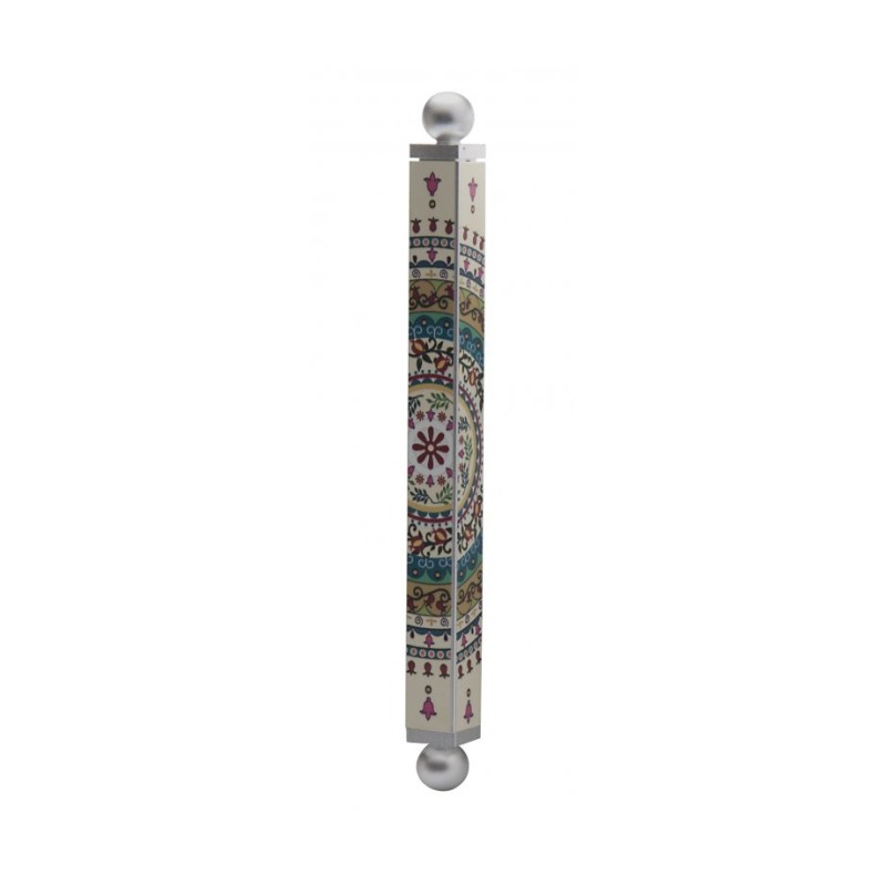 Dorit Judaica Aluminum Mezuzah Case Circular... | Modern Mezuzah Cases