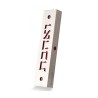 Dorit Judaica Mezuzah Case Stainless Steel C... | Modern Mezuzah Cases