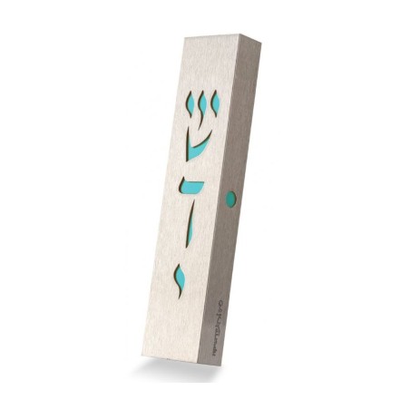 Dorit Judaica Stainless Steel Mezuzah Case C... | Modern Mezuzah Cases