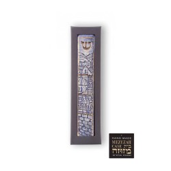 Art in Clay Handmade Ceramic Mezuzah Case Je... | Modern Mezuzah Cases