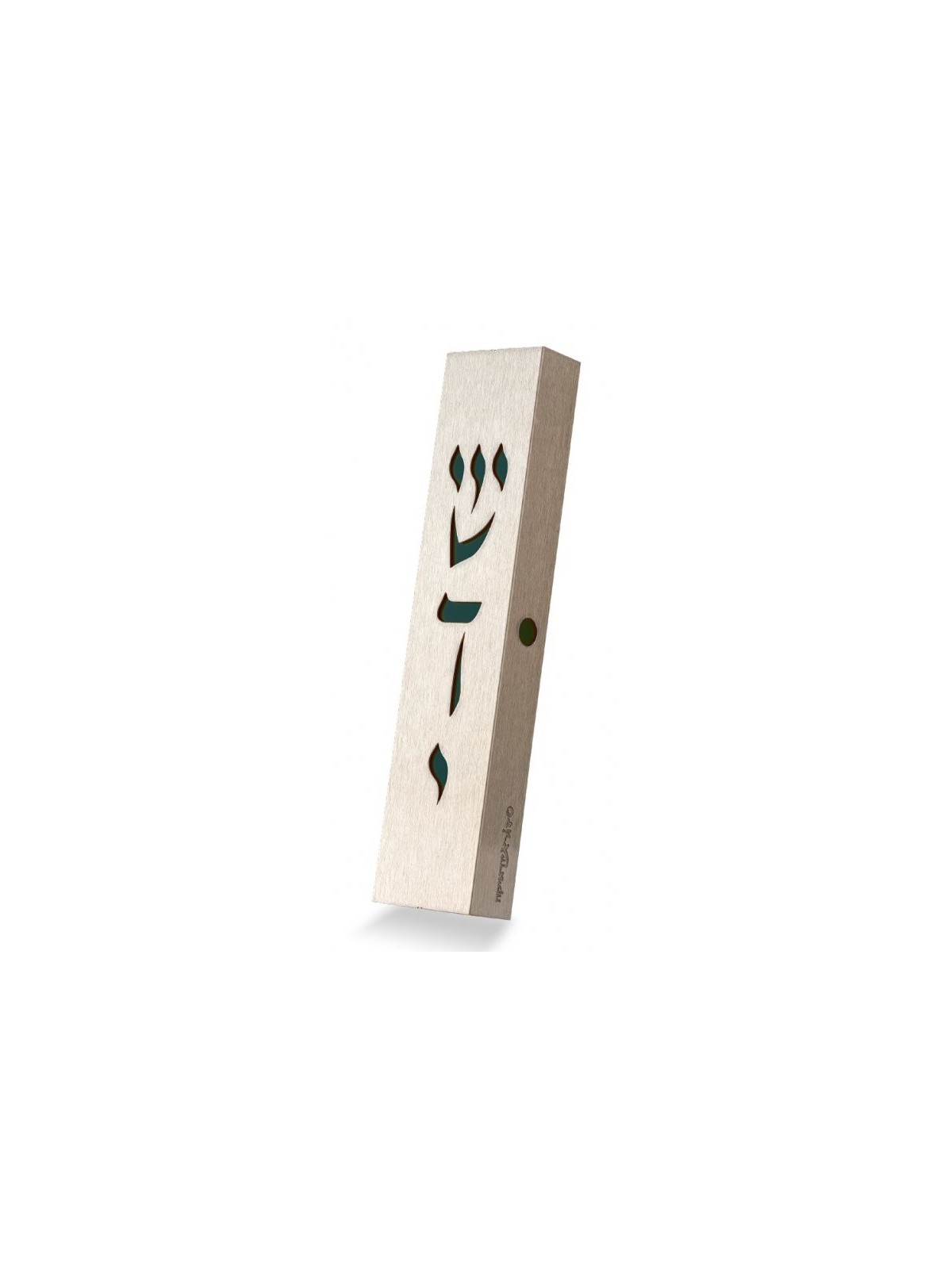 Dorit Judaica Stainless Steel Mezuzah Case C... | Modern Mezuzah Cases