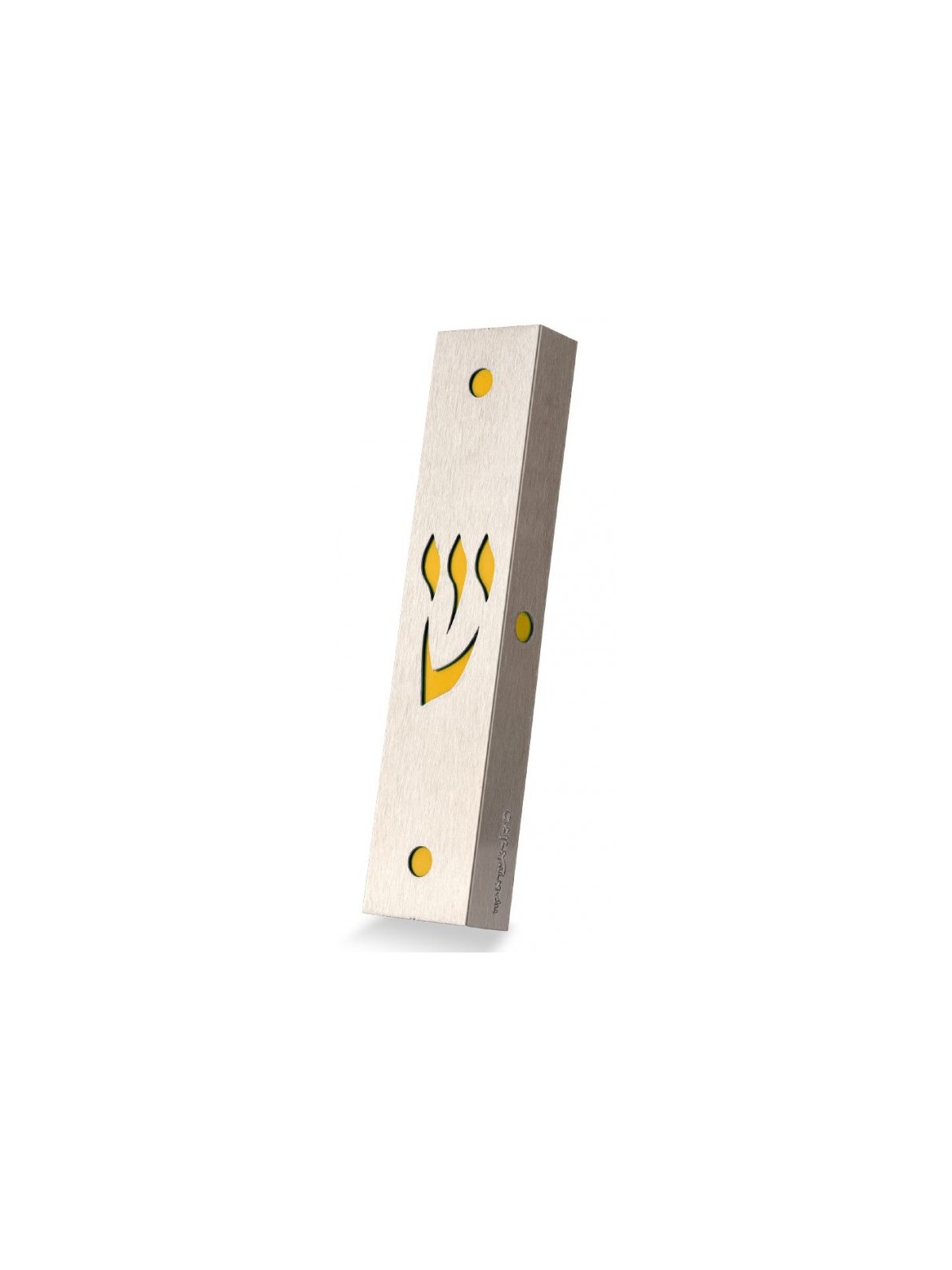 Dorit Judaica Stainless Steel Mezuzah Case C... | Modern Mezuzah Cases
