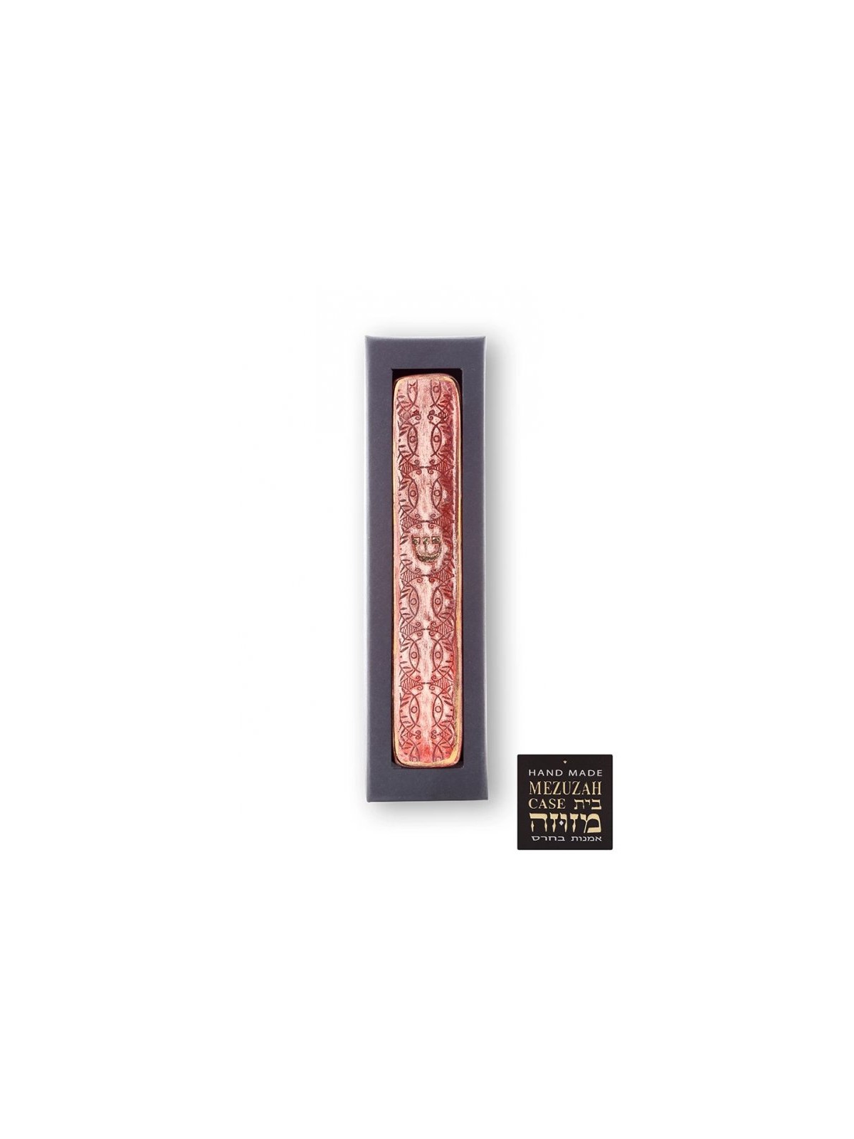 Art in Clay Handmade Ceramic Mezuzah Case De... | Modern Mezuzah Cases