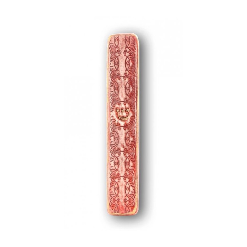 Art in Clay Handmade Ceramic Mezuzah Case De... | Modern Mezuzah Cases