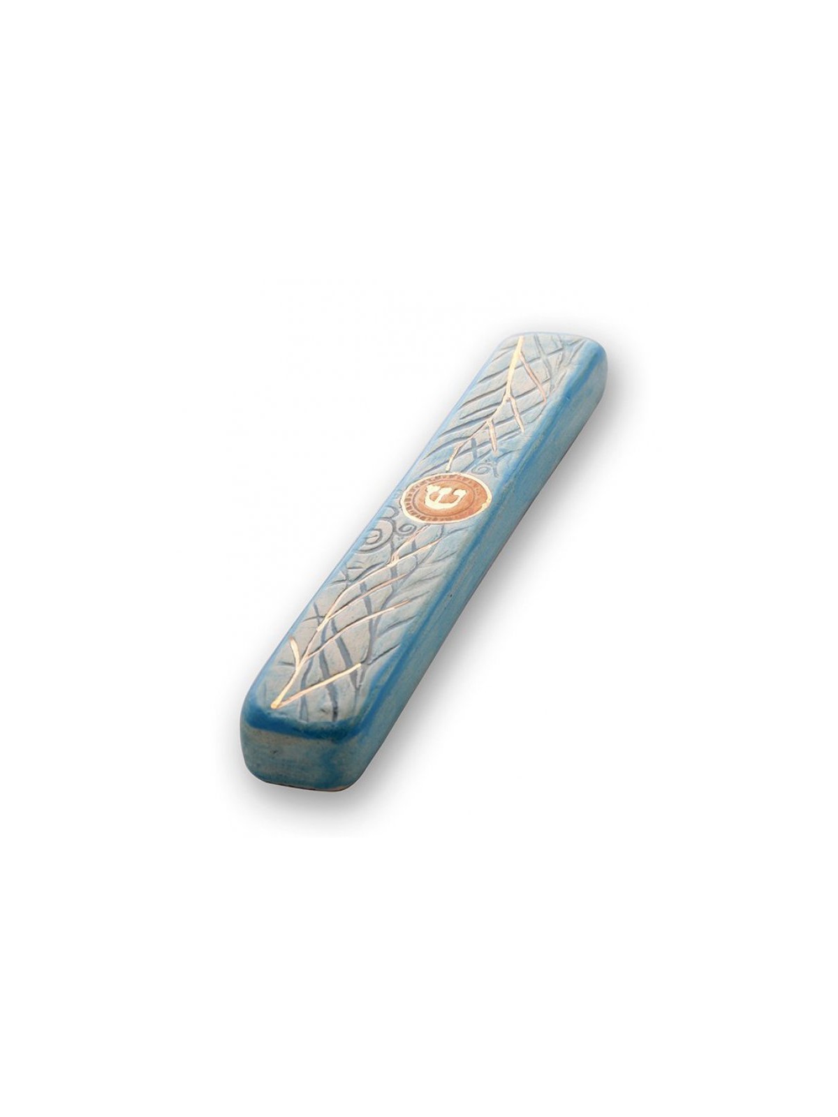 Art in Clay Handmade Ceramic Mezuzah Case Da... | Modern Mezuzah Cases
