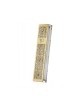 Dorit Judaica Gold Stainless Steel Acrylic M... | Modern Mezuzah Cases