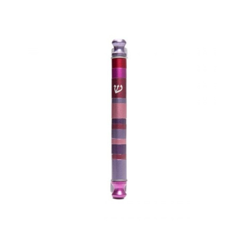 Yair Emanuel Anodized Aluminum Cylinder Mezuz... | Mezuzahs by Emanuel