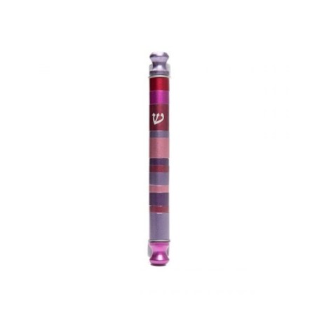 Yair Emanuel Anodized Aluminum Cylinder Mezuz... | Mezuzahs by Emanuel