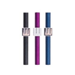 Agayof Cylinder Mezuzah Case with Square Shi... | Modern Mezuzah Cases