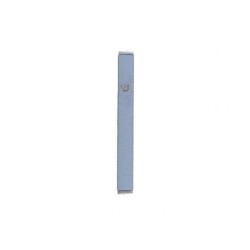 Yair Emanuel Matte Metal Mezuzah Case with Sh... | Mezuzahs by Emanuel