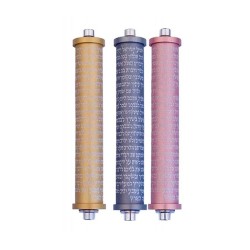 Agayof Cylinder Mezuzah Case with Shema Pray... | Modern Mezuzah Cases