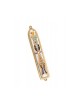 Gold Blue Filigree Design Mezuzah by Est... | Mezuzah by Esther Shahaf