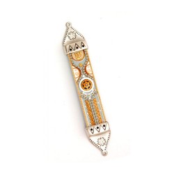 Star of David Mezuzah Ester Shahaf | Mezuzah by Esther Shahaf