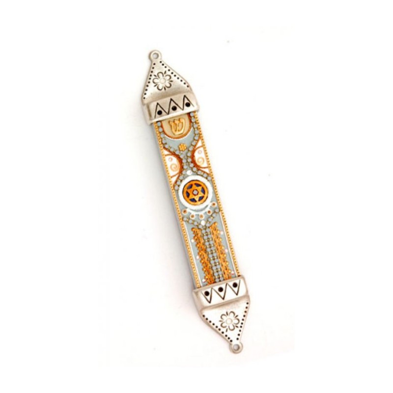 Star of David Mezuzah Ester Shahaf | Mezuzah by Esther Shahaf