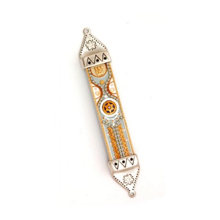 Star of David Mezuzah Ester Shahaf | Mezuzah by Esther Shahaf