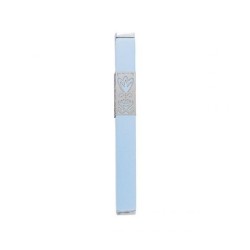 Yair Emanuel Anodized Aluminum Mezuzah Case D... | Mezuzahs by Emanuel